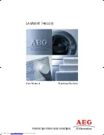 AEG LAVAMAT 74850 B User Manual preview