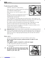 Preview for 42 page of AEG LAVAMAT 74850 B User Manual