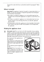 Предварительный просмотр 31 страницы AEG LAVAMAT 75805 User Information