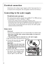 Предварительный просмотр 32 страницы AEG LAVAMAT 75805 User Information