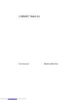 AEG LAVAMAT 76650 A3 User Manual preview