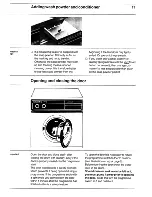 Предварительный просмотр 11 страницы AEG LAVAMAT 803T Operating Instructions Manual