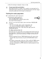 Предварительный просмотр 25 страницы AEG LAVAMAT 84745 User Information