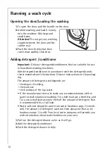 Preview for 12 page of AEG LAVAMAT 86800 User Information