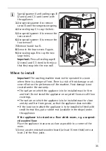 Предварительный просмотр 35 страницы AEG LAVAMAT 88800 User Information