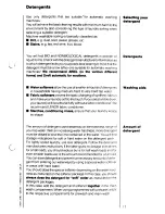 Preview for 17 page of AEG LAVAMAT 935 i Operating Instructions Manual