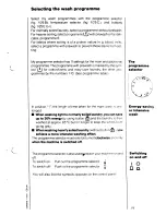 Preview for 19 page of AEG LAVAMAT 935 i Operating Instructions Manual