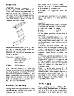 Предварительный просмотр 4 страницы AEG Lavamat Bella 1003 Operating Instructions Manual