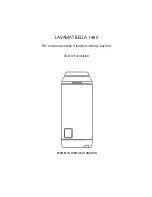 Предварительный просмотр 1 страницы AEG LAVAMAT BELLA 1480 User Manual