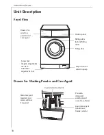 Предварительный просмотр 10 страницы AEG LAVAMAT BELLA 3450 User Information