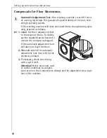 Предварительный просмотр 48 страницы AEG LAVAMAT BELLA 3450 User Information