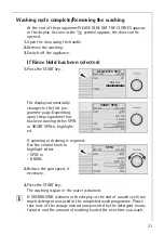 Предварительный просмотр 21 страницы AEG LAVAMAT LAVALOGIC 1610 User Information