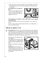 Preview for 38 page of AEG LAVAMAT Lavamat 88810 User Information