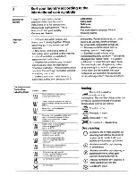 Предварительный просмотр 8 страницы AEG Lavamat Princess 1003 Operating Instructions Manual