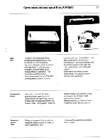 Предварительный просмотр 17 страницы AEG Lavamat Princess 1003 Operating Instructions Manual