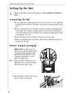 Предварительный просмотр 40 страницы AEG LAVAMAT Princess 5250 User Information