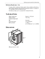 Предварительный просмотр 47 страницы AEG LAVAMAT Princess 5250 User Information