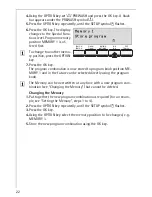 Предварительный просмотр 22 страницы AEG LAVAMAT REGINA 2552F User Information