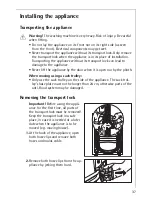 Предварительный просмотр 37 страницы AEG LAVAMAT REGINA 2552F User Information