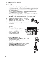 Preview for 46 page of AEG LAVAMAT SOUPLESSE 14 User Information