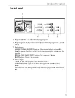 Preview for 13 page of AEG Lavamat Trophy series Operating Instructions Manual