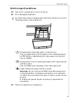 Предварительный просмотр 19 страницы AEG LAVAMAT W 1000 Operating Instructions Manual