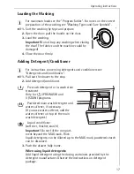 Предварительный просмотр 17 страницы AEG LAVAMAT W 1020 Instruction Book