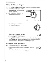 Предварительный просмотр 18 страницы AEG LAVAMAT W 1020 Instruction Book