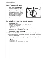 Предварительный просмотр 22 страницы AEG LAVAMAT W 1030 User Information