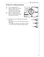 Предварительный просмотр 19 страницы AEG LAVAMAT W 1059 ELECTRONIC User Information