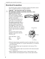 Предварительный просмотр 42 страницы AEG LAVAMAT W 1059 ELECTRONIC User Information