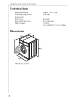 Предварительный просмотр 48 страницы AEG LAVAMAT W 1059 ELECTRONIC User Information