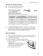 Предварительный просмотр 19 страницы AEG LAVAMAT W 1450 ELECTRONIC User Information