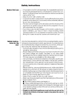 Preview for 4 page of AEG LAVATHERM 310 Operating Instructions Manual