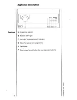 Предварительный просмотр 10 страницы AEG Lavatherm 330 Electronic Operating Instructions Manual