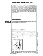 Предварительный просмотр 18 страницы AEG Lavatherm 330 Electronic Operating Instructions Manual