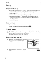 Предварительный просмотр 22 страницы AEG LAVATHERM 33600 Operating And Installation Instructions