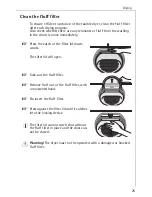 Предварительный просмотр 25 страницы AEG LAVATHERM 33600 Operating And Installation Instructions