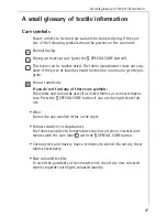 Предварительный просмотр 27 страницы AEG LAVATHERM 33600 Operating And Installation Instructions