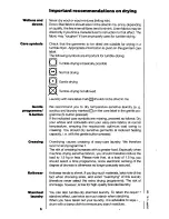 Предварительный просмотр 8 страницы AEG LAVATHERM 340 Operating Instructions Manual