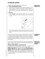 Предварительный просмотр 13 страницы AEG Lavatherm 3400 microcomputer Operating Instructions Manual