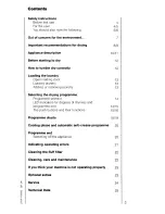 Preview for 3 page of AEG LAVATHERM 3400 Operating Instructions Manual