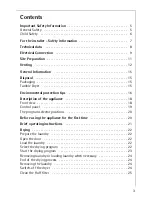 Preview for 3 page of AEG LAVATHERM 35600 Operating And Installation Instructions