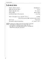 Preview for 8 page of AEG LAVATHERM 35600 Operating And Installation Instructions