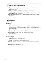 Preview for 8 page of AEG LAVATHERM 37320 electronic Operating Instructions Manual