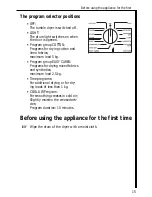 Предварительный просмотр 15 страницы AEG LAVATHERM 37700 Operating Instructions Manual