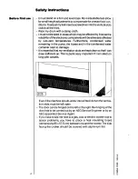 Preview for 4 page of AEG Lavatherm 530 Electronic Operating Instructions Manual