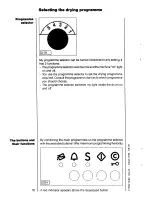 Preview for 16 page of AEG Lavatherm 530 Electronic Operating Instructions Manual