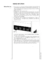 Предварительный просмотр 4 страницы AEG Lavatherm 5300 digitronic Operating Instructions Manual