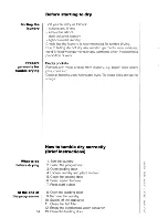 Предварительный просмотр 14 страницы AEG Lavatherm 5300 digitronic Operating Instructions Manual